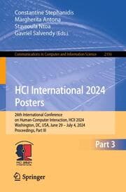Cover von HCI International 2024 Posters