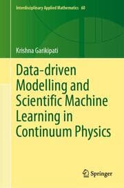 Cover von Data-driven Modelling and Scientific Machine Learning in Continuum Physics