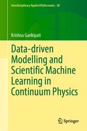 Cover von Data-driven Modelling and Scientific Machine Learning in Continuum Physics