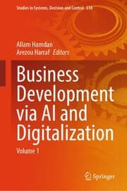 Cover von Business Development via AI and Digitalization