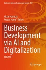 Cover von Business Development via AI and Digitalization