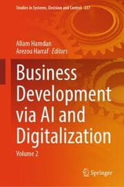 Cover von Business Development via AI and Digitalization
