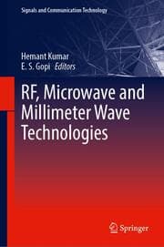 Cover von RF, Microwave and Millimeter Wave Technologies