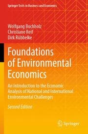 Cover von Foundations of Environmental Economics