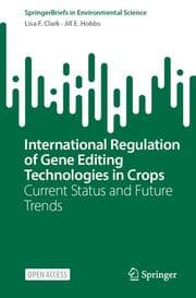 Cover von International Regulation of Gene Editing Technologies in Crops