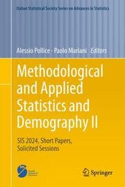 Cover von Methodological and Applied Statistics and Demography II