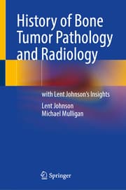 Cover von History of Bone Tumor Pathology and Radiology