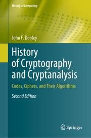 Cover von History of Cryptography and Cryptanalysis