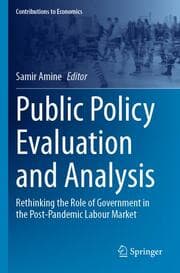 Cover von Public Policy Evaluation and Analysis