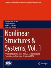 Cover von Nonlinear Structures & Systems, Vol. 1