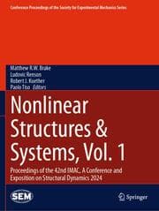 Cover von Nonlinear Structures & Systems, Vol. 1