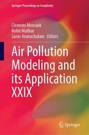 Cover von Air Pollution Modeling and Its Application XXIX