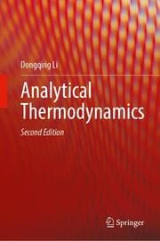 Cover von Analytical Thermodynamics
