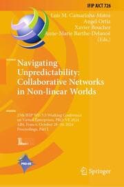 Cover von Navigating Unpredictability: Collaborative Networks in Non-linear Worlds