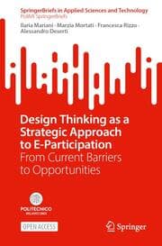 Cover von Design Thinking as a Strategic Approach to E-Participation