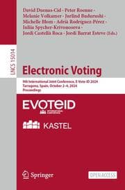 Cover von Electronic Voting