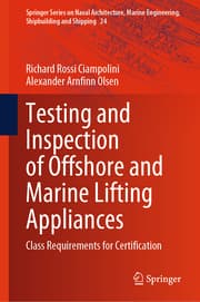 Cover von Testing and Inspection of Offshore and Marine Lifting Appliances