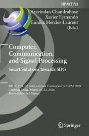 Cover von Computer, Communication, and Signal Processing. Smart Solutions Towards SDG
