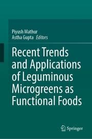 Cover von Recent Trends and Applications of Leguminous Microgreens as Functional Foods