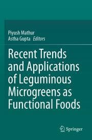Cover von Recent Trends and Applications of Leguminous Microgreens as Functional Foods