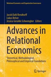 Cover von Advances in Relational Economics