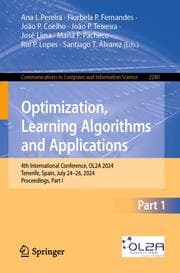 Cover von Optimization, Learning Algorithms and Applications