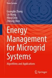 Cover von Energy Management for Microgrid Systems