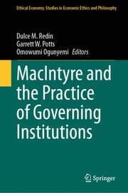 Cover von MacIntyre and the Practice of Governing Institutions