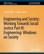 Cover von Engineering and Society: Working Towards Social Justice, Part III