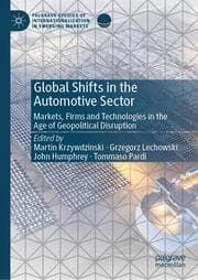 Cover von Global Shifts in the Automotive Sector