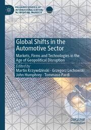 Cover von Global Shifts in the Automotive Sector