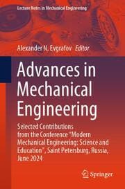 Cover von Advances in Mechanical Engineering