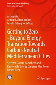Cover von Getting to Zero - Beyond Energy Transition Towards Carbon-Neutral Mediterranean Cities
