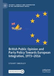 Cover von British Public Opinion and Party Policy Towards European Integration, 1973-2016