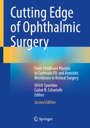 Cover von Cutting Edge of Ophthalmic Surgery
