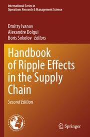 Cover von Handbook of Ripple Effects in the Supply Chain