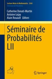 Cover von Séminaire de Probabilités LII