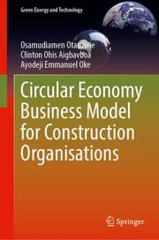 Cover von Circular Economy Business Model for Construction Organisations