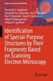 Cover von Identification of Special-Purpose Structures by Their Fragments Based on Scanning Electron Microscopy