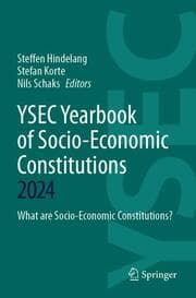 Cover von YSEC Yearbook of Socio-Economic Constitutions 2024