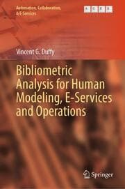 Cover von Bibliometric Analysis for Human Modeling, E-Services and Operations