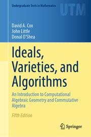 Cover von Ideals, Varieties, and Algorithms