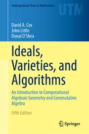 Cover von Ideals, Varieties, and Algorithms