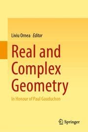 Cover von Real and Complex Geometry