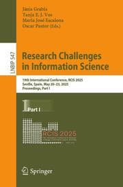 Cover von Research Challenges in Information Science