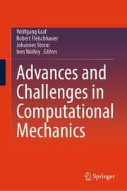 Cover von Advances and Challenges in Computational Mechanics