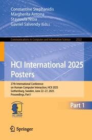 Cover von HCI International 2025 Posters