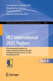 Cover von HCI International 2025 Posters