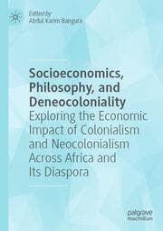 Cover von Socioeconomics, Philosophy, and Deneocoloniality