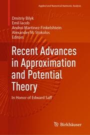Cover von Recent Advances in Approximation and Potential Theory